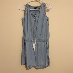 Denim Romper